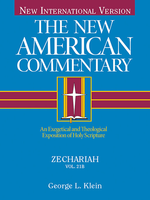 Title details for Zechariah by George Klein - Available